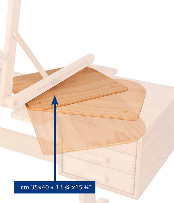 Mabef M/30 Painting Workstation – Professional Wooden Artist Easel Workstation