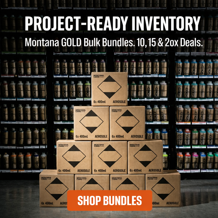 Montana GOLD 10 Box Bundle Shock - GRAFFITI GALLERY