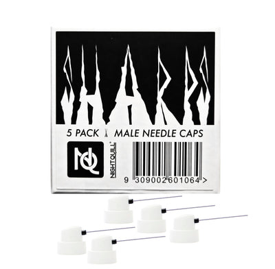 Night Quill Sharps 5 Pack Needle Caps