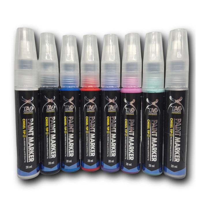 TAG Colors Paint Marker 20ml Chisel Tip | Graffiti Paint Marker